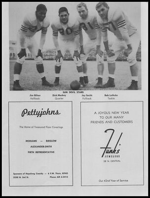 1955 Funks Jewelers 28 N Central Phoenix Arizona Happy New Year Vintage Print Ad