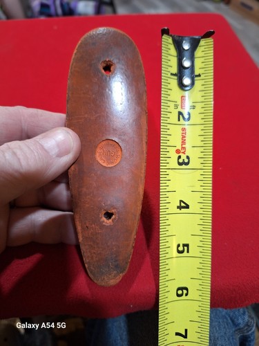 Reacting Gun Case Works Shotgun Rifle Recoil Pad Red Rubber Original ...
