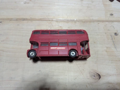 Vintage Dinky Toys Routemaster Double Decker Bus 289 Diecast London Transport