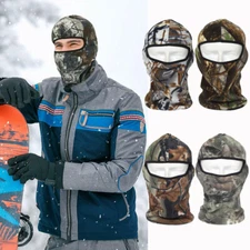 Full Face Mask Winter Ski Neck Hood Cold Weather Hunting Camo Fleece Balaclava