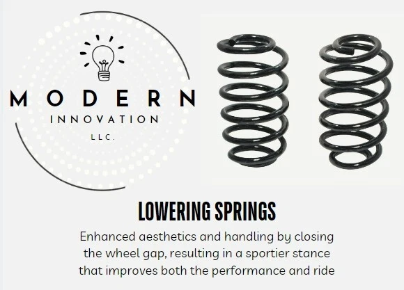 Chevy Impala Biscayne Belair 1965-1970 1,5" muelles helicoidales delanteros de caída 1,5 pulgadas Foto 2 de 2