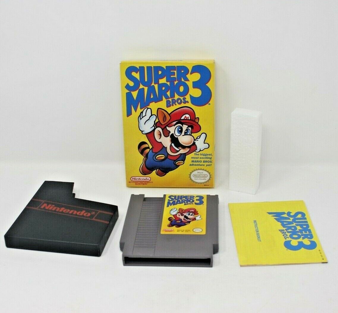 CAIXA DE JOGO ORIGINAL SUPER MARIO BROS NINTENDO NES SOMENTE SEM CARTUCHO  SEM HANGTAG