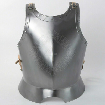 Medieval Breastplate Warrior Battle Costume 18 Gauge Steel Front Chest Plate NEW