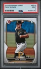 2023 Bowman Draft Paul Skenes 1st Bowman Prospects Paper Pirates #BD14 PSA 9