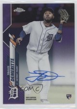 2020 Topps Chrome Rookie Purple Refractor 214/250 Travis Demeritte Auto RC 06z2