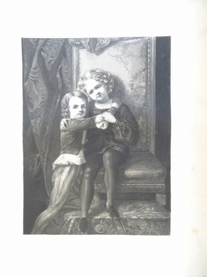 LITHOGRAPH 19TH CENTURY PORTRAIT CHILD BOY FRIEND DUKE YORK NORFOLK ENGLAND...