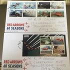 GB STAMPS BADLY ADDRESSED FINE USED FIRST DAY COVER 2024 THE RED ARROWS