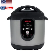 9.5 Quart Electric Pressure Canner Digital Pressure Cooker and Canning Pot Equi