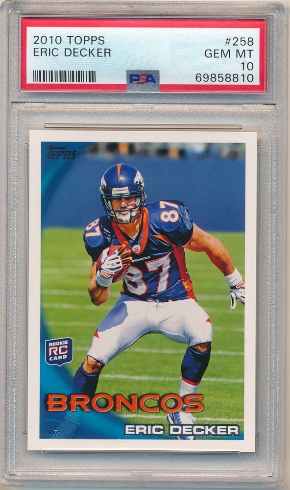 Eric Decker Topps #258 Base