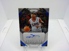 2023-24 Panini Prizm Allen Iverson Auto Franchise Favorites 76ers #FF-AIP