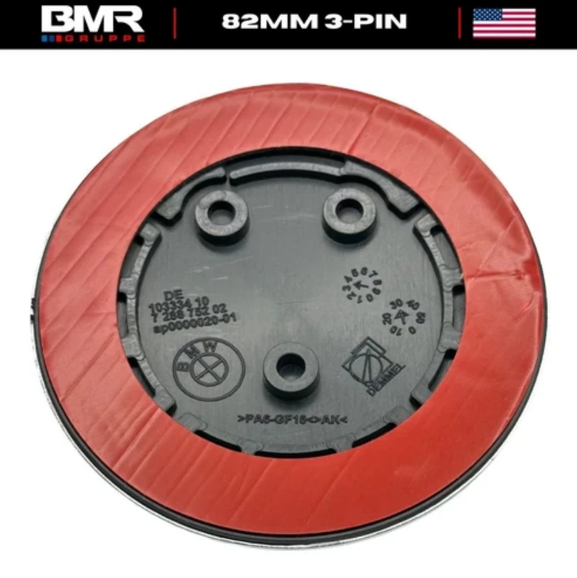 82MM OEM BMW Emblem Special Edition 3PIN Front Hood Badge Logo Emblem NEW - Image 3 of 3