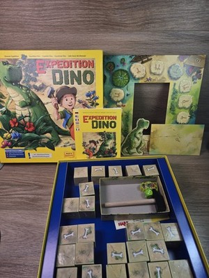 EXPEDITION DINO HABA GAME (Made in Germany) ORIGINAL DINOSAUR GAME 100% Complete