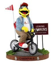 Fredbird St. Louis Cardinals Stranger Things Mascot on Bike Bobblehead MLB