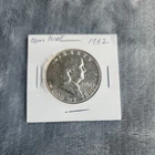 1962 Silve Proof Ben Franklin Half Dollar Uncirculated Gem Vintage 90% Silver
