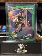 2025 Panini Prizm WNBA - JJ Quinerly #95 Green Prizm (RC)
