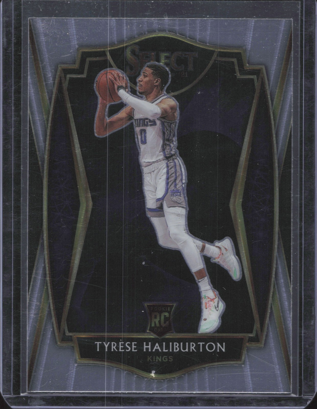 2020-21 Panini Select #189 Tyrese Haliburton