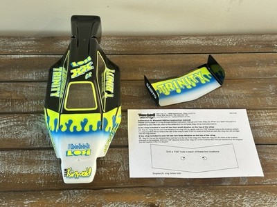 VINTAGE | Team Losi XX CR BK | Painted Body + Wing | Kinwald | Decals |