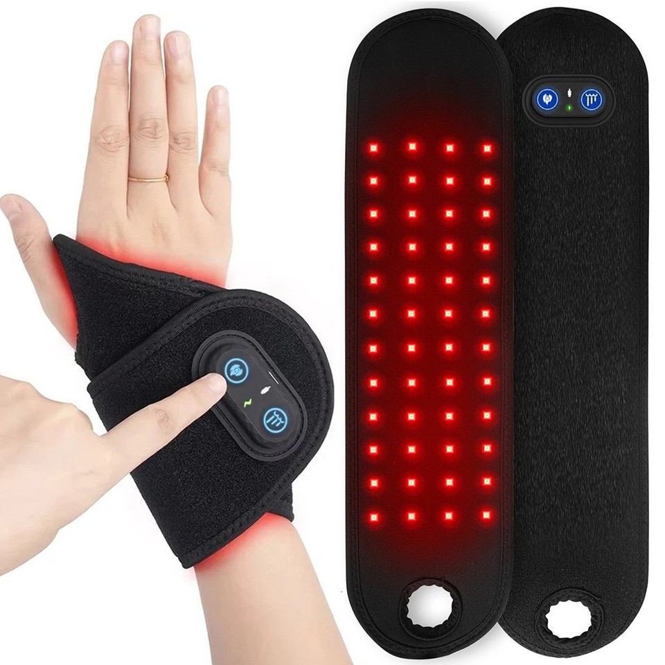 660nm & 850nm Near Infrared Red Light Therapy Belt Pad for Body Back ...