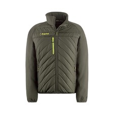 GIUBOTTO GIACCA DA LAVORO SLICK HYBRID CALDA IMBOTTITURA VERDE OLIVA TG.L KAPRIO