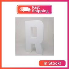 Free Standing - EPS Smooth Foam Letters for Weddings, Cakes, Arts  Crafts - R,
