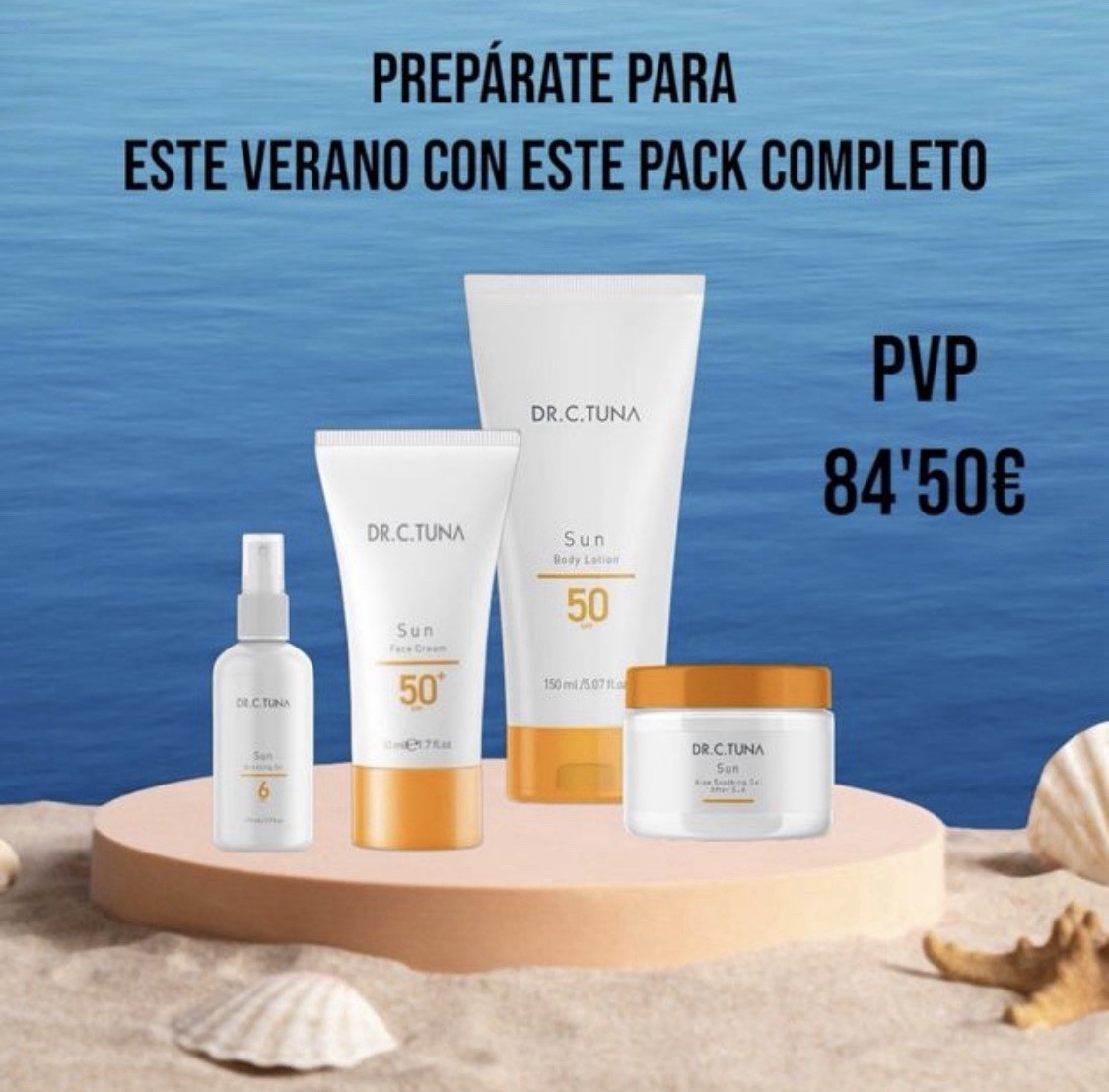 Lote x4 Protectores Solares Y Aftersun FARMASI