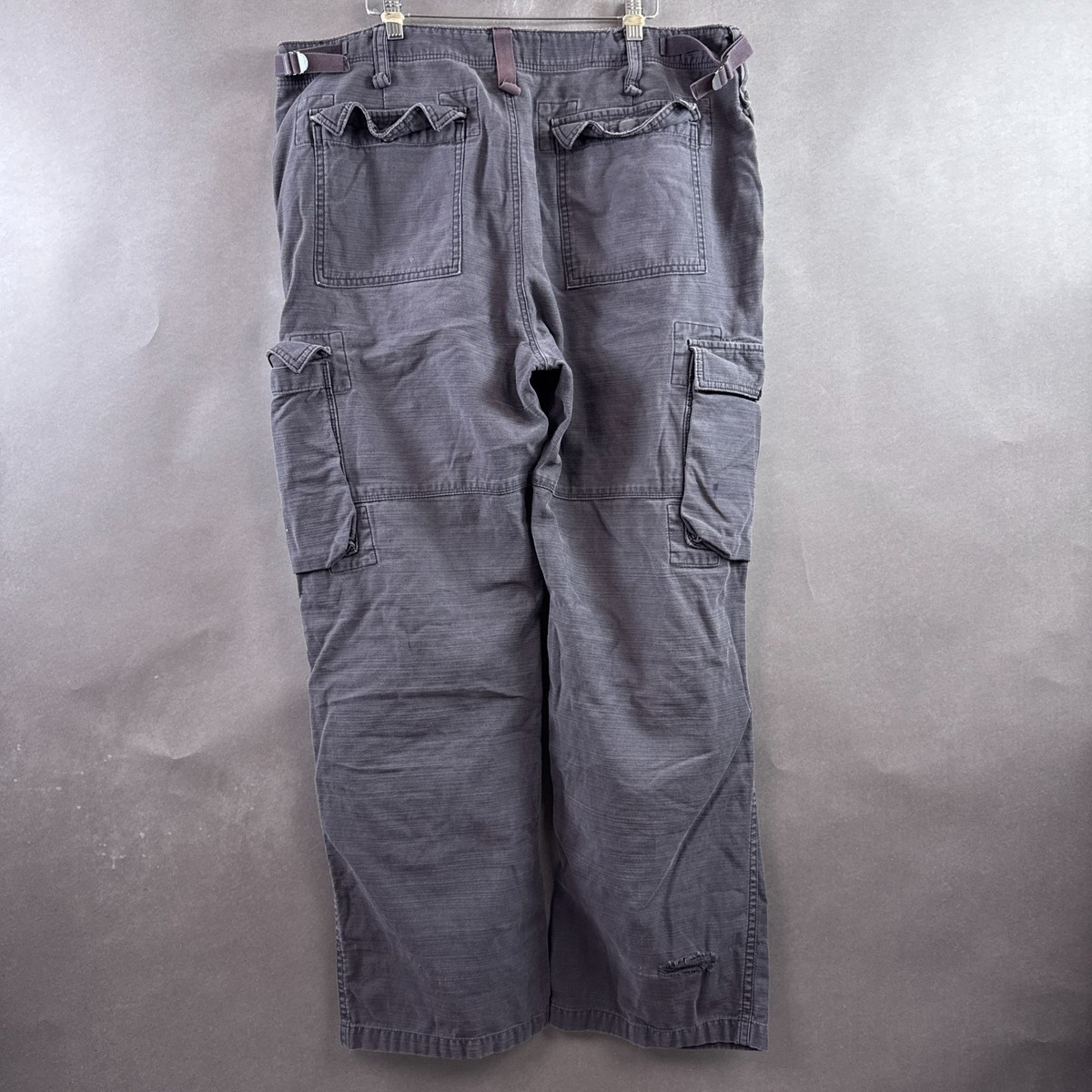 Polo Jeans Company Pants Mens 38x32 Gray Military Cargo