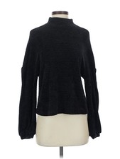Sanctuary Women Black Turtleneck Sweater S