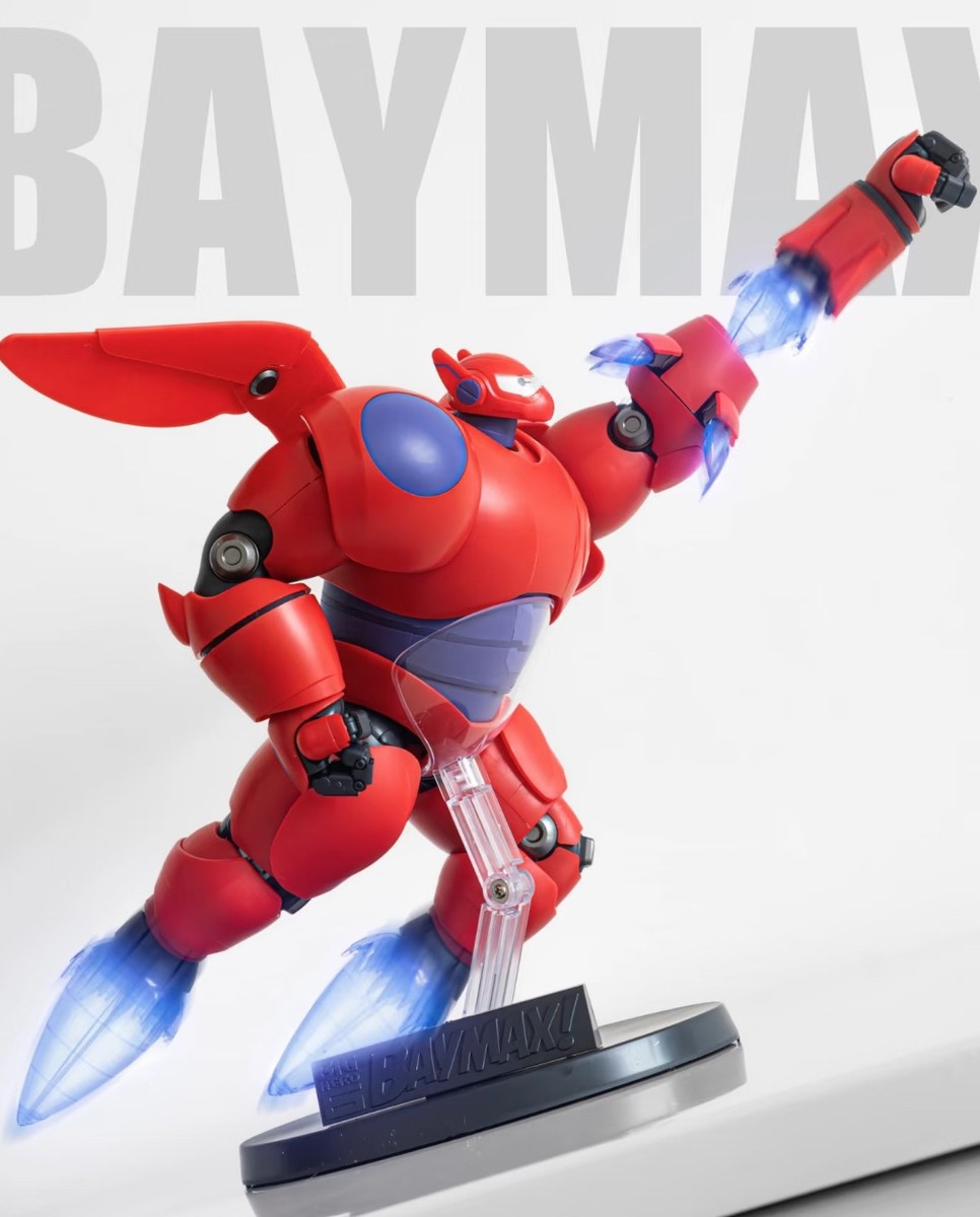 GONG HELLO I AM BAYMAX BIG HERO ASSEMBLED MODEL TREND CUTE ART