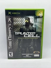 Tom Clancy's Splinter Cell (Microsoft Xbox) Complete CIB With Registration
