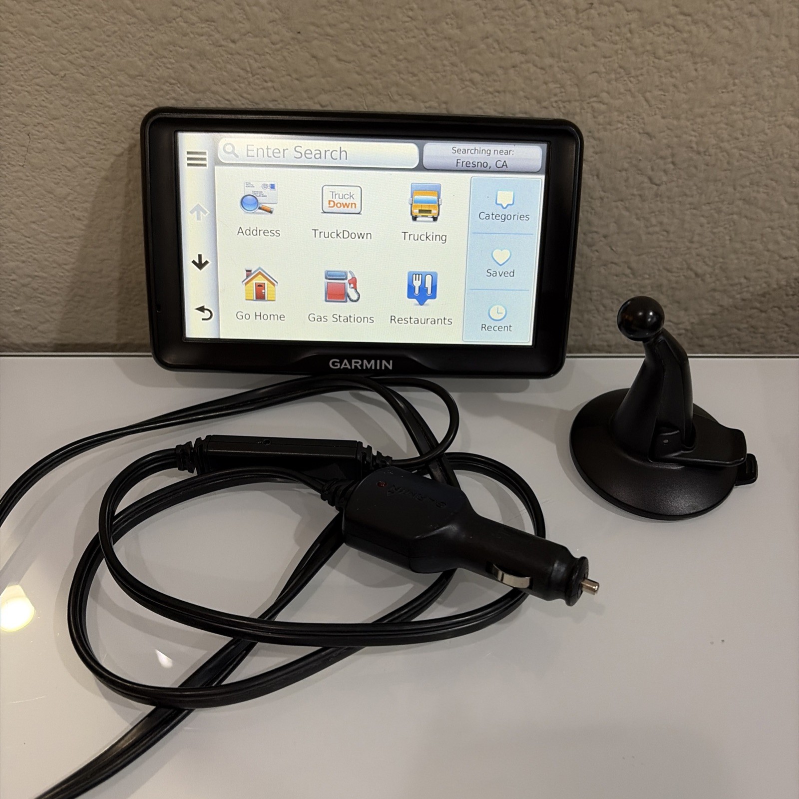 Garmin Dezl RV 760 GPS Navigation – Tested & Working