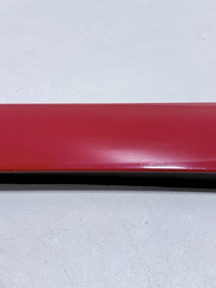 Cubierta de moldura de panel de pilar A exterior izquierda roja OEM 3205 MERCEDES R170 SLK230 SLK320 Foto 4 de 4
