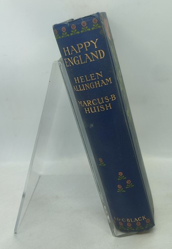 Happy England Helen Allingham 1903 First Edition Hardcover Art Book Vintage - Picture 2 of 9