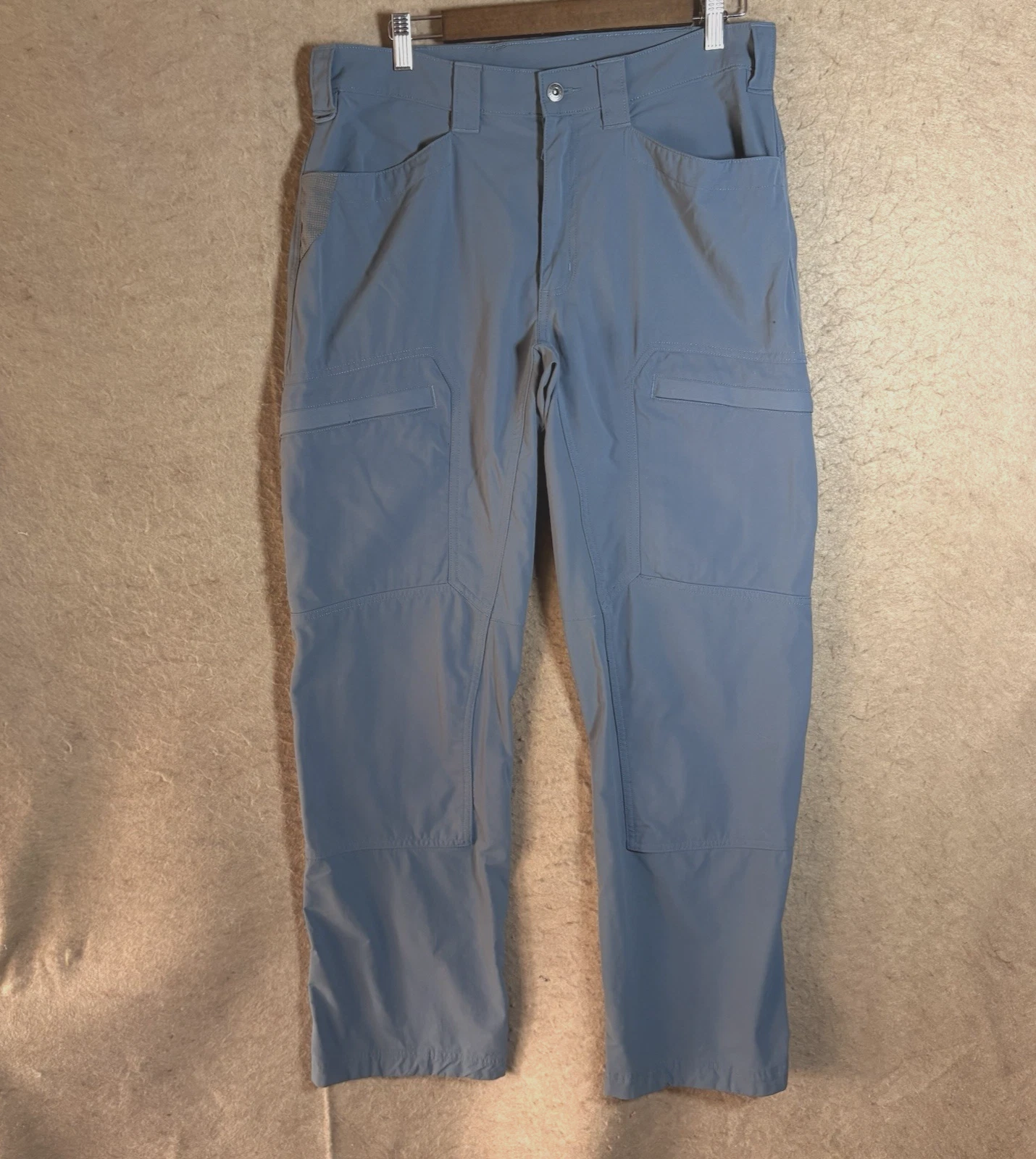 Alaskan Hardgear Pants Mens 34x31 Blue Quickhatch Cargo Gorpcore - SIZE NOTE