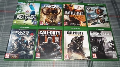 8 Games Lot. Call Of Duty: Black Ops III (3) - Xbox One. PAL Versions. Farcry