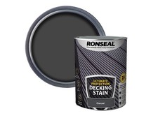Ronseal 39109 Ultimate Protection Decking Stain Charcoal 5 litre