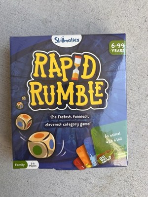 Skillmatics Rapid Rumble Game - Fast Family Card Game Ages 6+ New in Package (a5