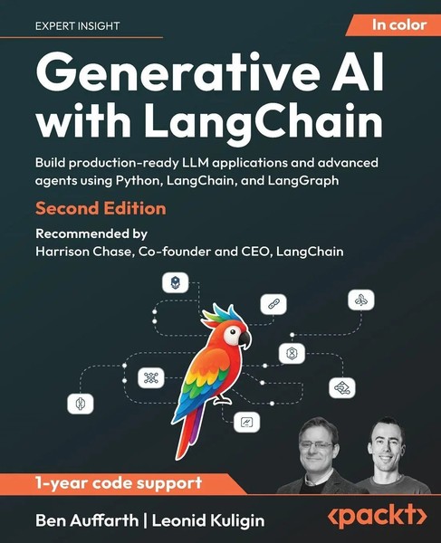 Generative AI With Langchain - Second Edition | Ben Auffarth (U. A.) | Buch-image