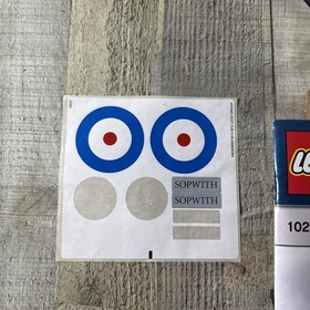 Lego 10226 Sopwith Camel 883 pcs 100% Complete with Box and Both Manuals