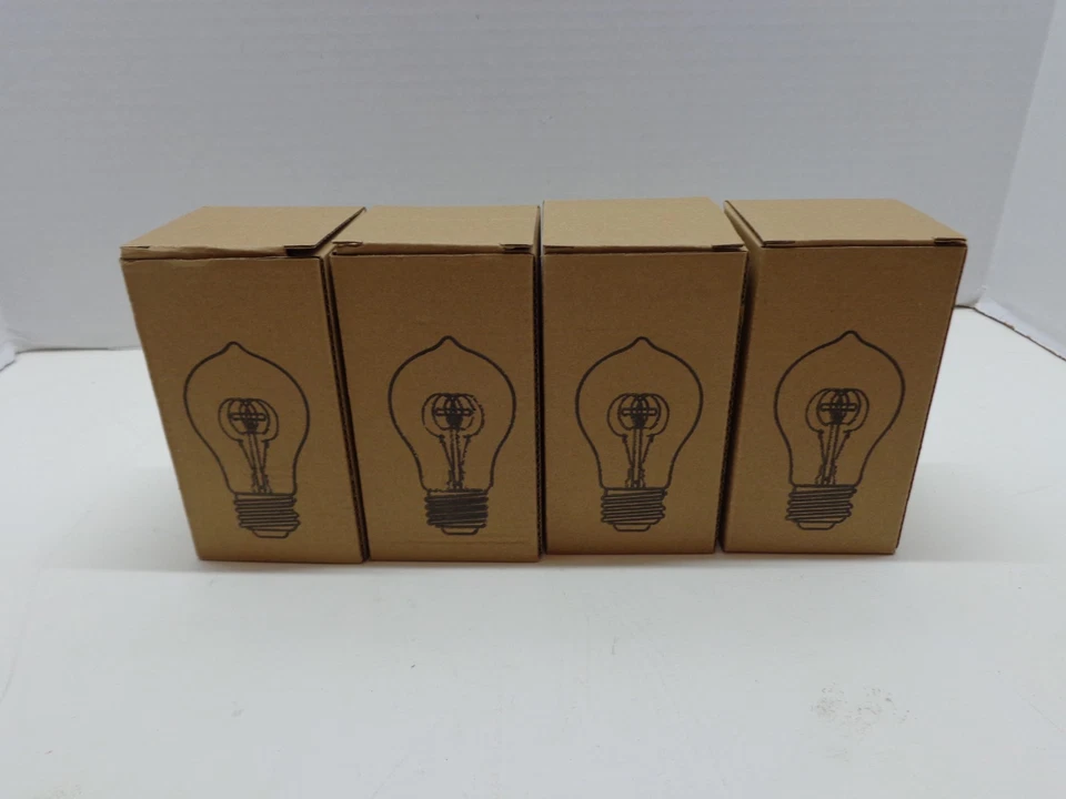 Artistic Vintage Edison Style Bulb 4 Pack, A19, 110-130V, 40W, B22, New in Box - Image 4 of 4