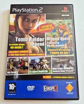 Démo PlayStation 2 PS2 - N°71 Avril 2006 - PAL - Tomb Raider, Dragon Quest.. - Photo 1/4