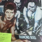 David Bowie Diamond Dogs Vinyl LP 1974 gatefold sleeve, UK 1st press A1oly/B1oly