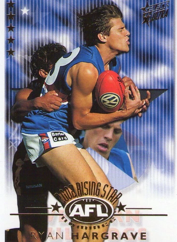 2003 SELECT ULTRA RISING STAR BULLDOGS RYAN HARGRAVE