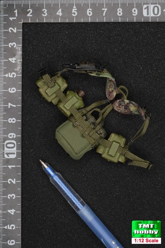 1:12 Scale Crazy figure LW019 Navy SEAL Assault Team Captain - Belt w/ Pouches - Imagen 2 de 3