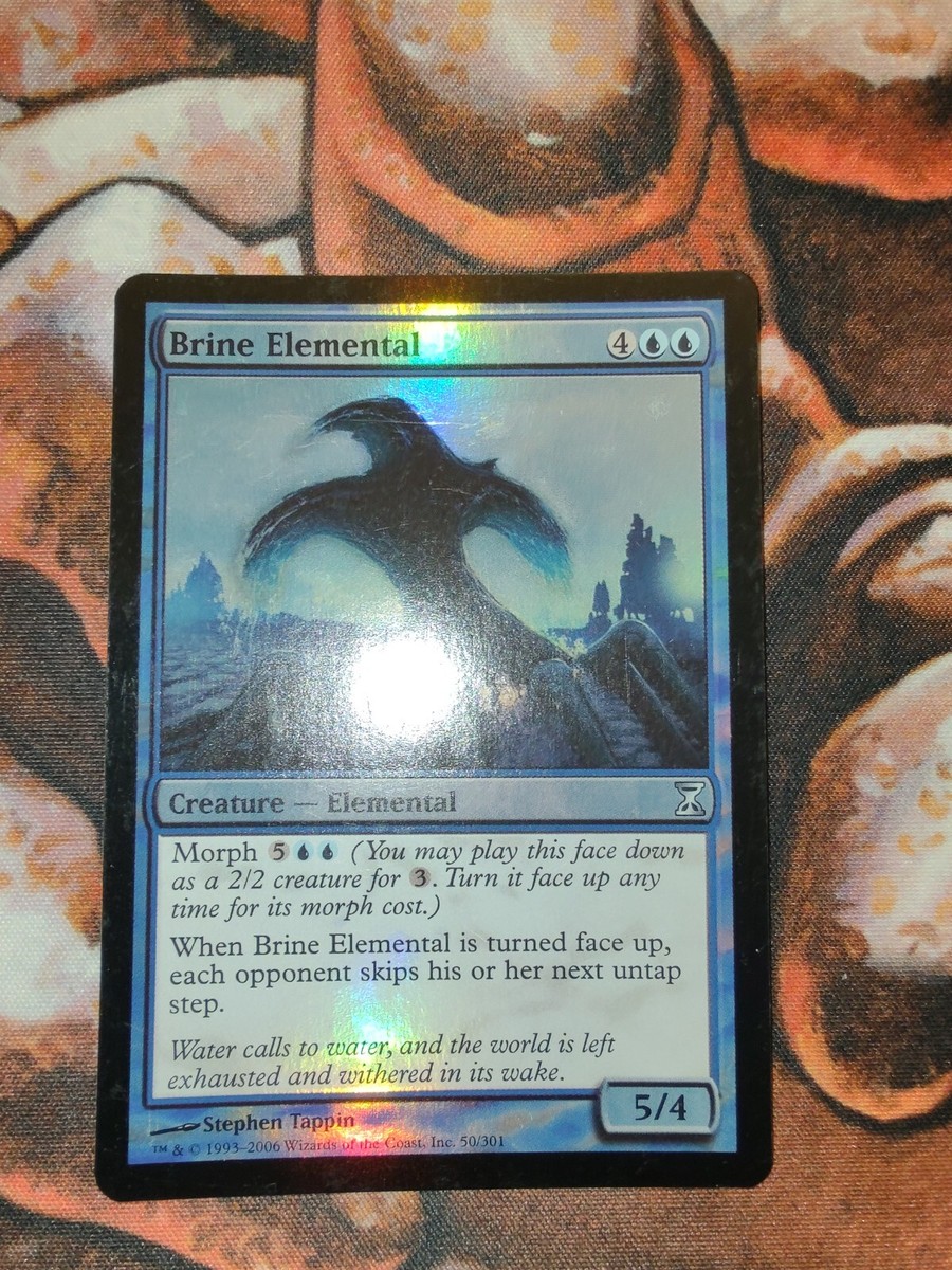 FOIL Brine Elemental Time Spiral TSP MTG Magic the Gathering 1st