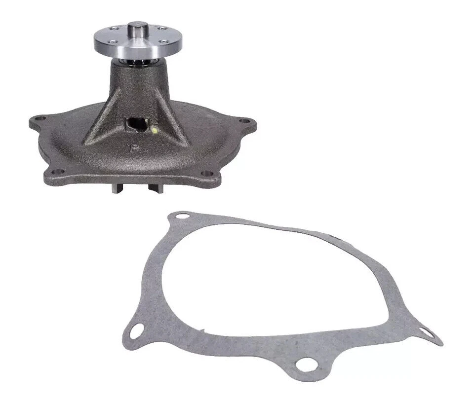 Conjunto de bomba de agua y junta de enfriador de motor delantero Chrysler Imperial 1957-1958 Foto 2 de 3