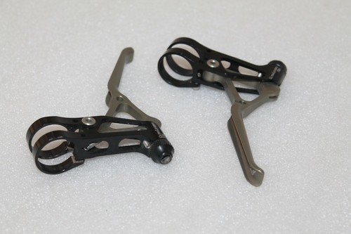Manetas freno V-Brake ULTRALEVERS EXTRALITE 64gr Retro Vintage Muy buen estado - Imagen 2 de 11