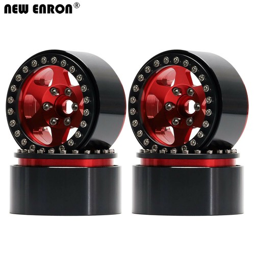 1.9 inch Metal Beadlock Wheel Hub Rim for RC 1/10 Crawler Traxxas Axial CC01 MST - Picture 49 of 54