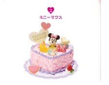 Re-ment Disney Cake shop #2 - Minnie Mouse Cake - mini cibo casa delle bambole scala 1:6