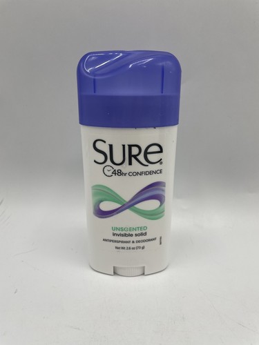 Sure 48 Confidence Unscented Invisible Solid - 2.6 oz / 73 g - Picture 2 of 3