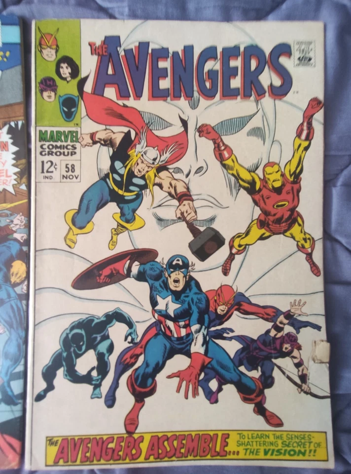 Avengers Marvel Comics US 1963- 58 et 147- - Photo 1/4